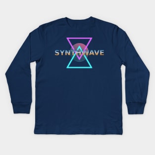 Synthwave Kids Long Sleeve T-Shirt